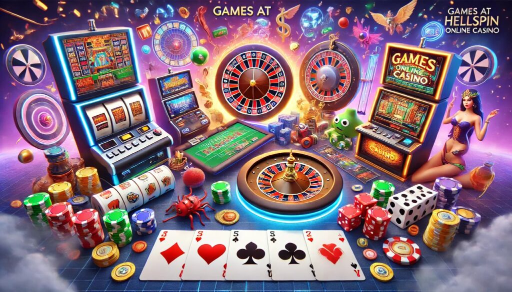 Games at Hellspin Online Casino