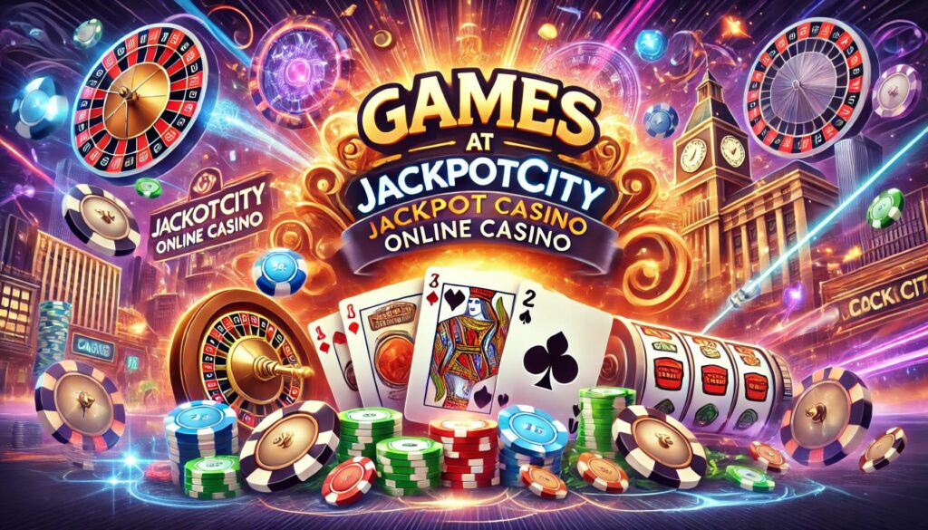 Games at JackpotCity Online Casino