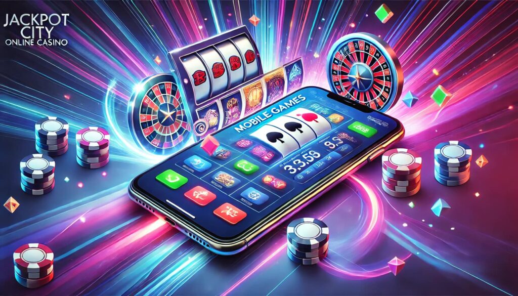 Mobile Games at JackpotCity Online Casino